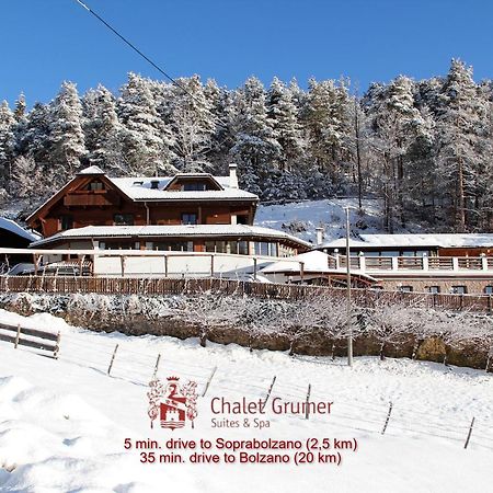 Chalet Grumer Suites&Spa Soprabolzano Exterior foto